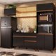 thumbnail image 1 of Kit Muebles de Cocina Madesa Reims 260 cm Negro/Marrón, 1 of 9