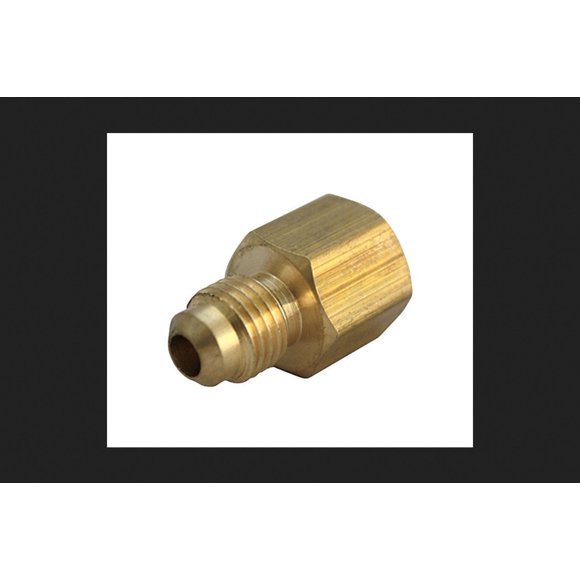 Adaptador JMF Brass Flare de 3/4 pulgadas x FPT de 3/4 pulgadas