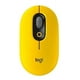thumbnail image 1 of Mouse Bluetooth Logitech Pop Yellow/black Emojis amarillo, 1 of 2