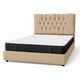 thumbnail image 1 of Cama premium 2 plazas más colchón, color beige, 1 of 2