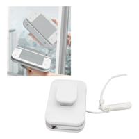 Genérico - Limpiador De Ventanas Magnético De Doble Cara, Mango Grande