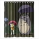 thumbnail image 1 of Cortina de ducha con diseño de Mi vecino Totoro, juego de cortinas de baño con ganchos, tamaño 60 x 72 pulgadas, 1 of 3