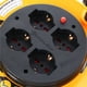 thumbnail image 2 of Alargador Carrete Eléctrico 4 Tomas 25 M Schuko, 2 of 5