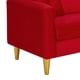 thumbnail image 3 of Sofa New Retro 3C Felpa 01 Rojo, 3 of 6