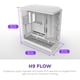 thumbnail image 3 of Estuche para PC NZXT H9 Flow (2025) ATX Mid-Tower grande de doble cámara, 3 of 9