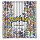 thumbnail image 1 of Cortina de ducha de Pokémon Pikachu Pocket Monsters, juego de cortina de baño con ganchos, tamaño 66 x 72 pulgadas, 1 of 3