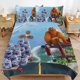 thumbnail image 1 of Grizzy And The Lemmings Comforter Set 3 Pieces Quilt Cover Set Soft Bedding Sets for All Seasons (1 Comforter 2 Pillowcases), 1 of 1