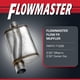 thumbnail image 2 of Silenciador Flowmaster Flow FX con cámara 2.50'' entrada/salida de acero inoxidable, 2 of 8