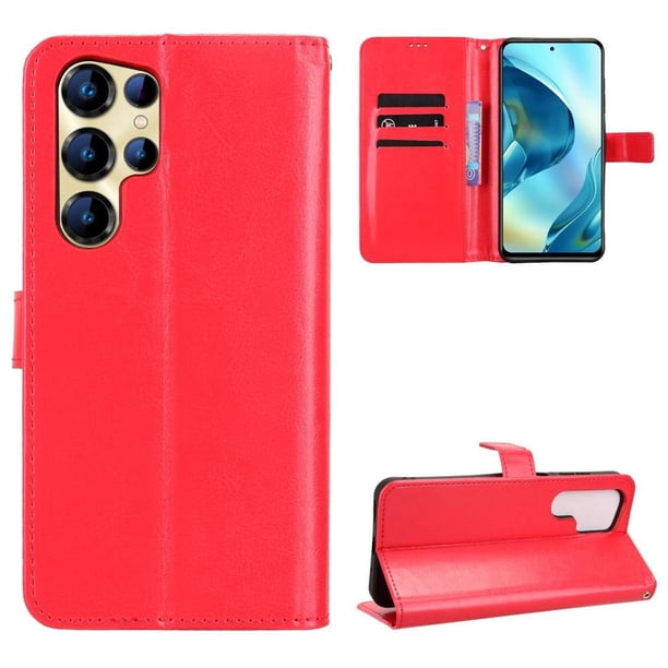 Funda tipo libro para Oukitel C68, cartera todo‑en‑uno, funda multifuncional con tarjetero y correa de muñeca desmontable