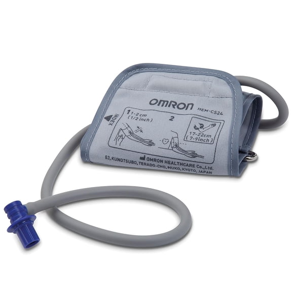 Brazalete Omron para monitor de presión arterial pequeño con anillo en D de 7 a 9 cm
