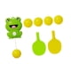 thumbnail image 3 of Juego De Entrenamiento De Tenis De Mesa Con Forma De Rana Colgante, Equipo De Práctica De Tenis Para Actividades, 5 Pelotas, 3 of 3