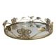 thumbnail image 1 of Bandeja Decorativa Reflejante Espejada Estilo Botánico Jhn, 1 of 3