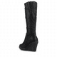 thumbnail image 4 of Bota Chalada Mujer Wedge-40 Negro Casual, 4 of 6