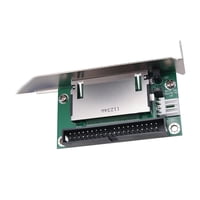 Magideal - Adaptador Cf A Ide Con Soporte Adaptador De Arranque Cf Compact Flash 3 5 Ide Convertidor Panel Trasero Conector Para Computadora De