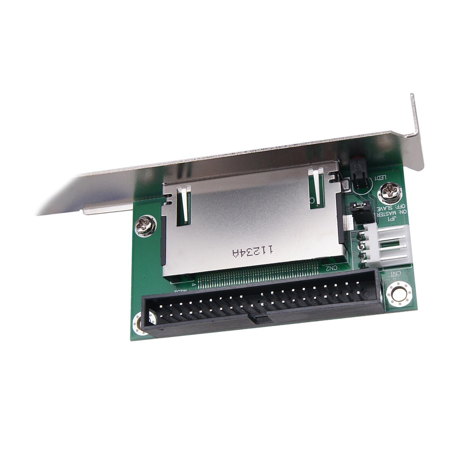 Magideal - Adaptador Cf A Ide Con Soporte Adaptador De Arranque Cf Compact Flash 3 5 Ide Convertidor Panel Trasero Conector Para Computadora De