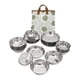 thumbnail image 5 of 20 piezas vajilla para acampada, juego de platos y cuencos, organizador con bolsa de almacenamiento, Kit de comedor para acampar, actividades al aire, 5 of 5