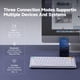 thumbnail image 2 of Teclado nuphy Air75 V3 con interruptor Nano blanco‑marrón, 2 of 9