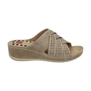 Sandalia Mujer Taupe Tamara Police