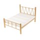 thumbnail image 3 of Muebles Para El Hogar Dormitorio Para Mu?ecas Blythe 1/16, Juguete De Regalo, Cama Doble, Dorado, 3 of 5