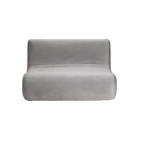 Bodevir - Sofa Komodo 2C Felpa Gris