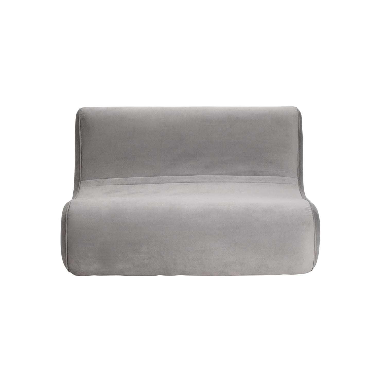 Bodevir - Sofa Komodo 2c Felpa Gris