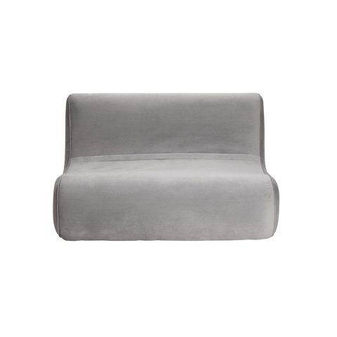 Bodevir - Sofa Komodo 2C Felpa Gris
