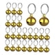 thumbnail image 5 of 24pcs DIY Bells Beads Jingle Bells Decoración Para Mascotas De Navidad Golden, 5 of 5