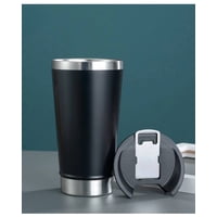 Tomasstore - Vaso Térmico Cervecero Acero Inox Frio Y Caliente Premium Negro