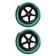 thumbnail image 3 of 1 Par De Ruedas De Repuesto Para Bicicleta De Equilibrio, Ligeras Y Con Reducción De Ruido, Color Verde, 3 of 5