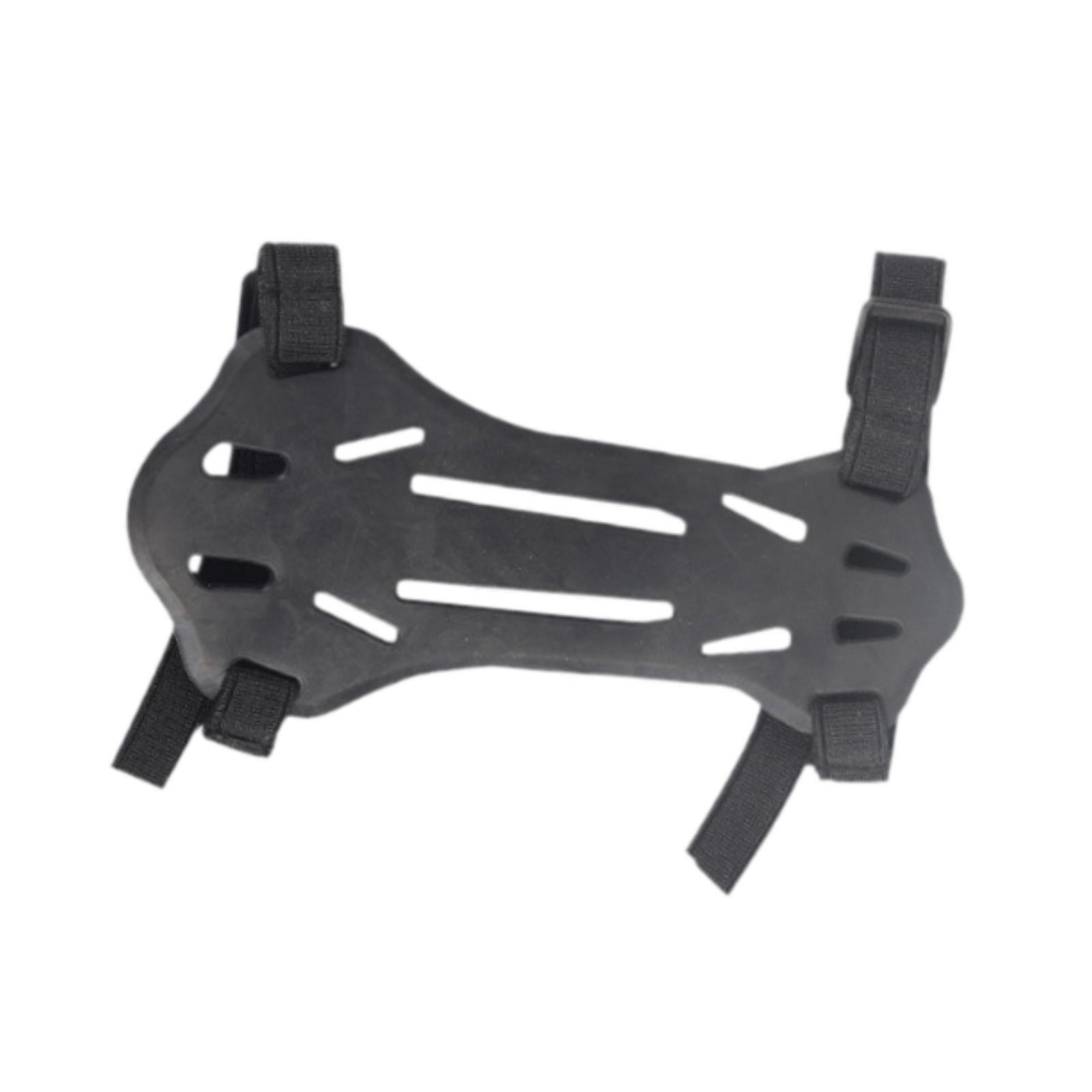 Magideal - Protector De Brazo, Cubierta De Brazo Con Hebillas De Liberación Rápida, Protección De Antebrazo, Antebrazo, Muñeca, Para Práctica, Jóvenes, Adultos, Negro