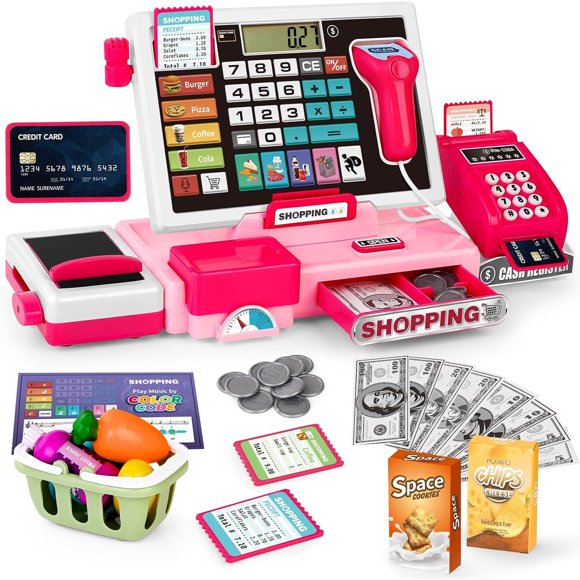 Caja Registradora Maysida Calculadora 52 Piezas