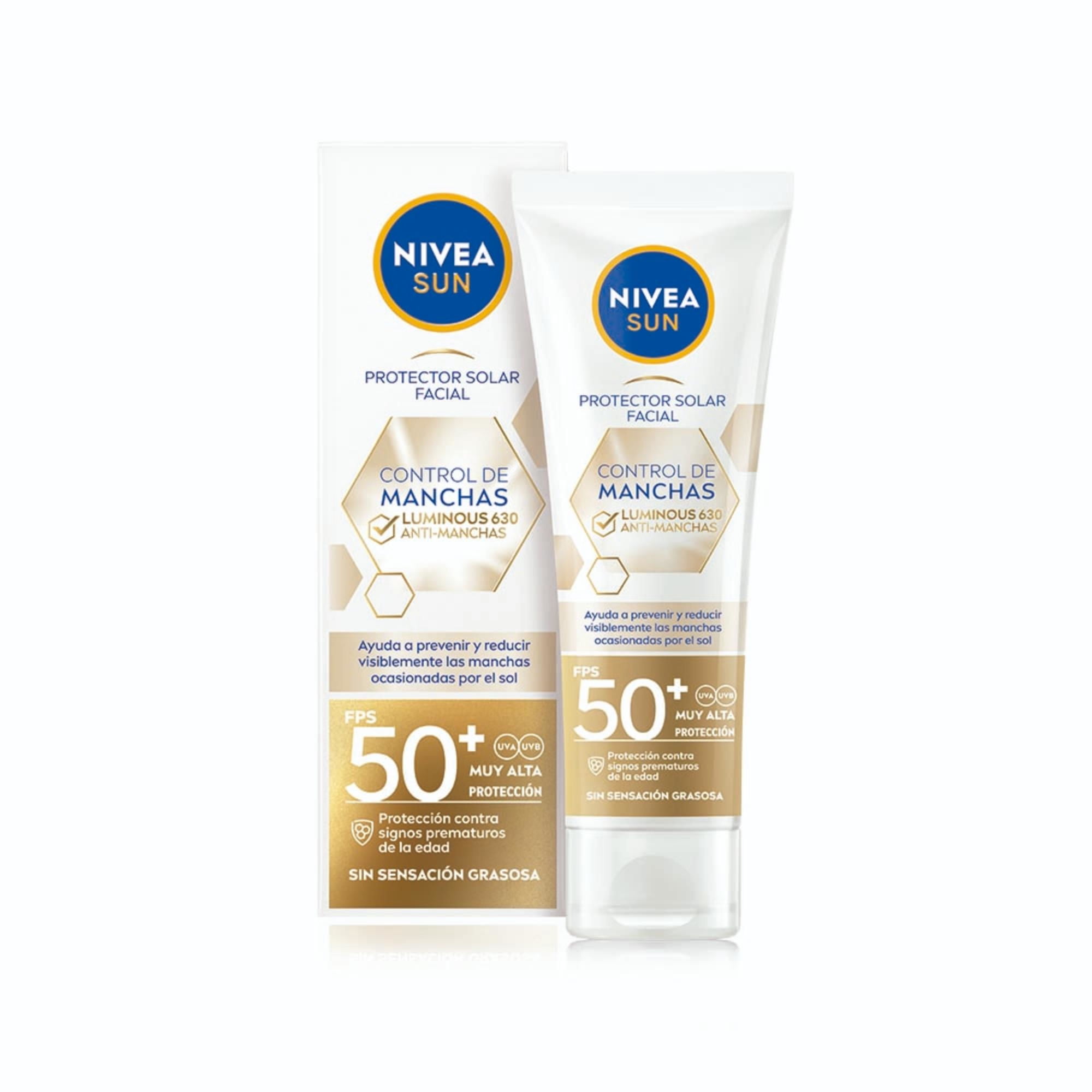 Nivea - Protector Solar Sun Luminous630 Antimanchas Fps50