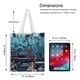 thumbnail image 5 of Herramientas Bolso de tela con estampado de lienzo para mujer, bolsa de compras reutilizable y estética, con cremallera interior, regalo para mujer,40*40cm., 5 of 6