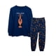 thumbnail image 1 of Pijama Niño Manga Larga Jersey Azul, 1 of 3