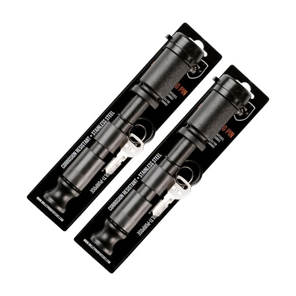 Juego de 2 Pasadores de Bloqueo BulletProof Black Ops 5/8"
