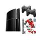 thumbnail image 1 of Sony PlayStation 3 PS3 Fat 80GB Refurbished Console Bundle with 2 RetroFam Controllers & NHL 09 Game, 1 of 5