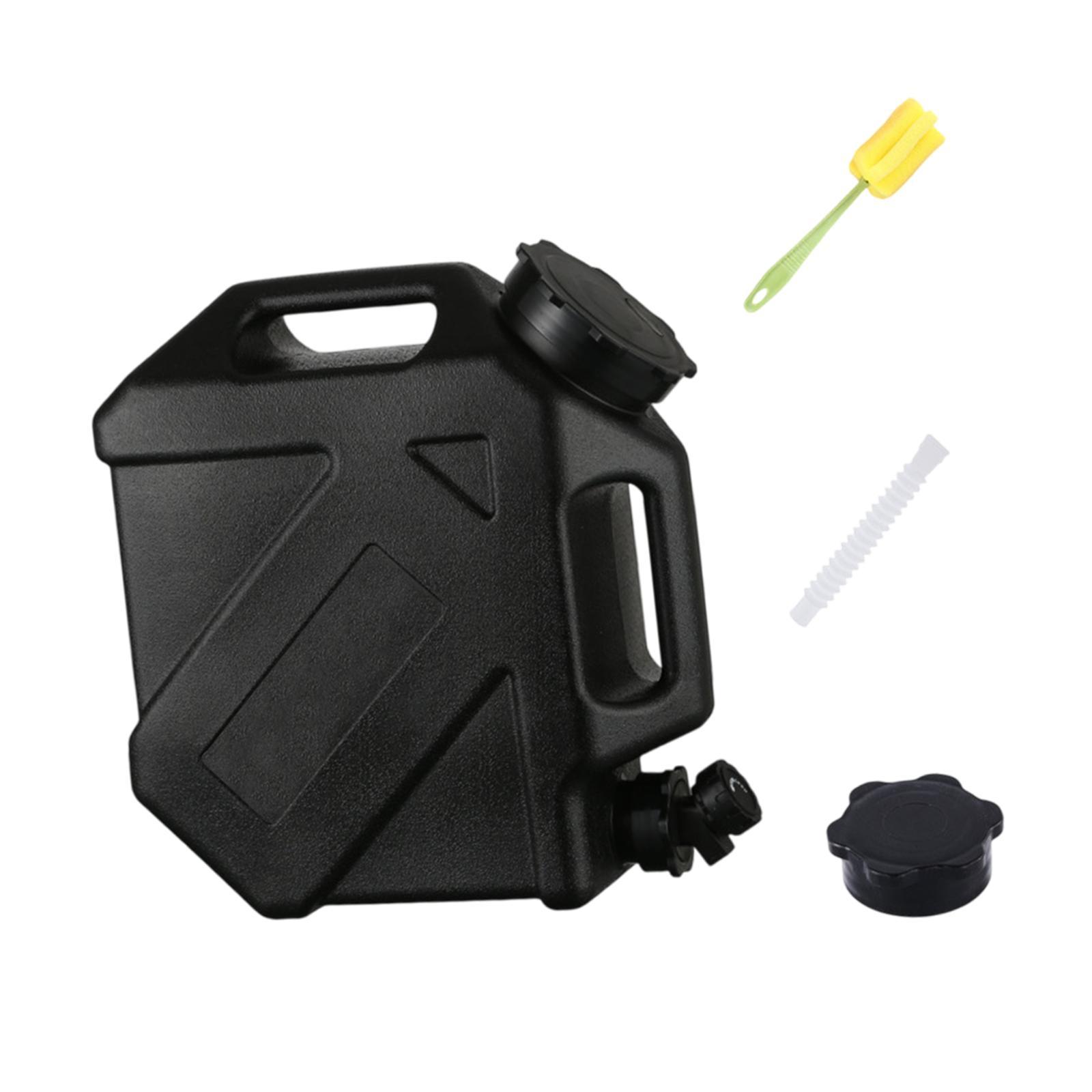 Magideal - Contenedor De Agua Fuera De Cubierta De Agua Con Una Gran Capacidad De Contenedores De Bebidas Portátiles Jarra De Agua De Tanque De Agua Para Pesca D Negro