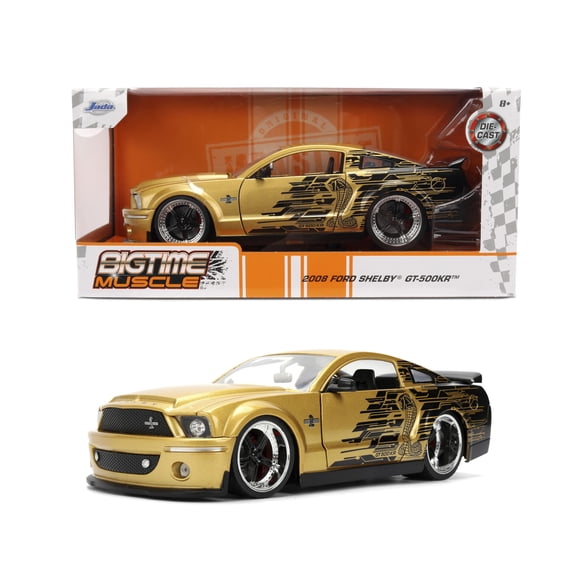 Coche fundido a presión Jada Toys Bigtime Muscle 2008 Ford Shelby GT-500KR
