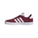 thumbnail image 1 of Zapatillas Adidas VL Court 3.0 de piel para hombre, color rojo sombrío y blanco, 1 of 5