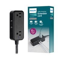 Cable De Extensión Philips Sps3564B/37 2 Salidas 1 Usb-C 2 Usb-A