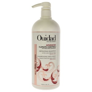 Ouidad - Champú Antiencrespamiento De Control Climático Avanzado De Para Unisex - Champú De 33,8 Oz
