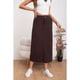 thumbnail image 2 of Falda Larga Mujer Cotelé Full Elasticada Moda 0122, 2 of 4