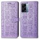 thumbnail image 1 of Funda Cartera FOXDOCK para OPPO A57 5G , Flip PU con Relieve de Gatos y Perros, Tarjetero y Soporte, 1 of 6