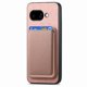 thumbnail image 4 of Funda de Cuero Magnética con Tarjetero para Samsung Galaxy S25 Edge Cubierta Delgada Rosa, 4 of 5