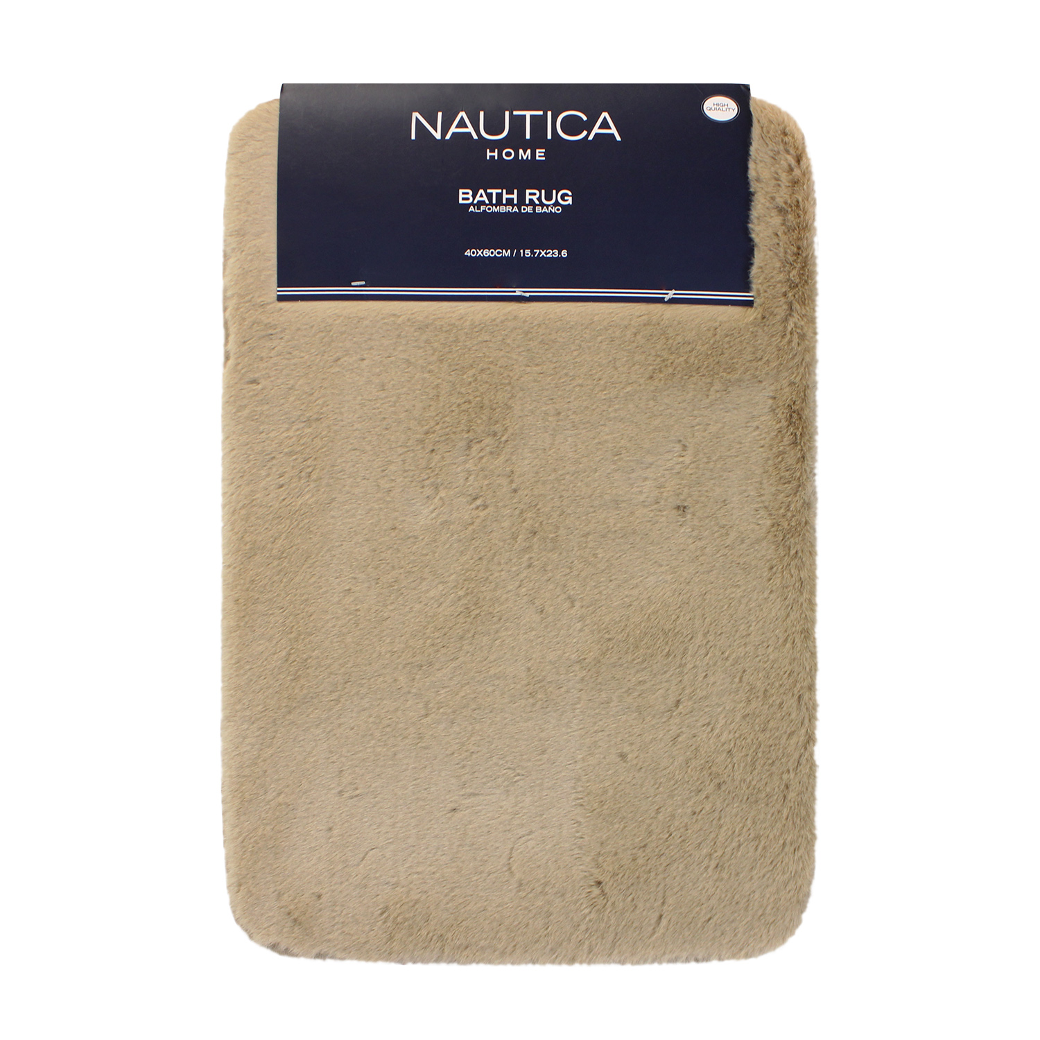 Alfombra De Baño Nautica Home Ultra Suave 40X60Cm Beige