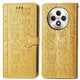thumbnail image 4 of Funda Cartera FOXDOCK para OPPO Reno 12F , Flip PU con Relieve de Gatos y Perros, Tarjetero y Soporte, 4 of 6
