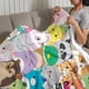thumbnail image 3 of Squishmallow anti-pilling, suave, ligera, esponjosa y acogedora de lujo para hogar y cocina – Perfecta para niños y adultos,50X70cm, 3 of 6