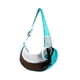 thumbnail image 5 of Portieras de hondas de perros, mochila de mascota pequeña, malla transpirable, hondas de gato livianas, portador de perros de gato ajustable portátil, verde l, 5 of 5