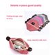 thumbnail image 5 of Bolso de Maquillaje THTAJ Pack 2 - 26 × 16 × 6 cm, Nylon Rosa, 5 of 7