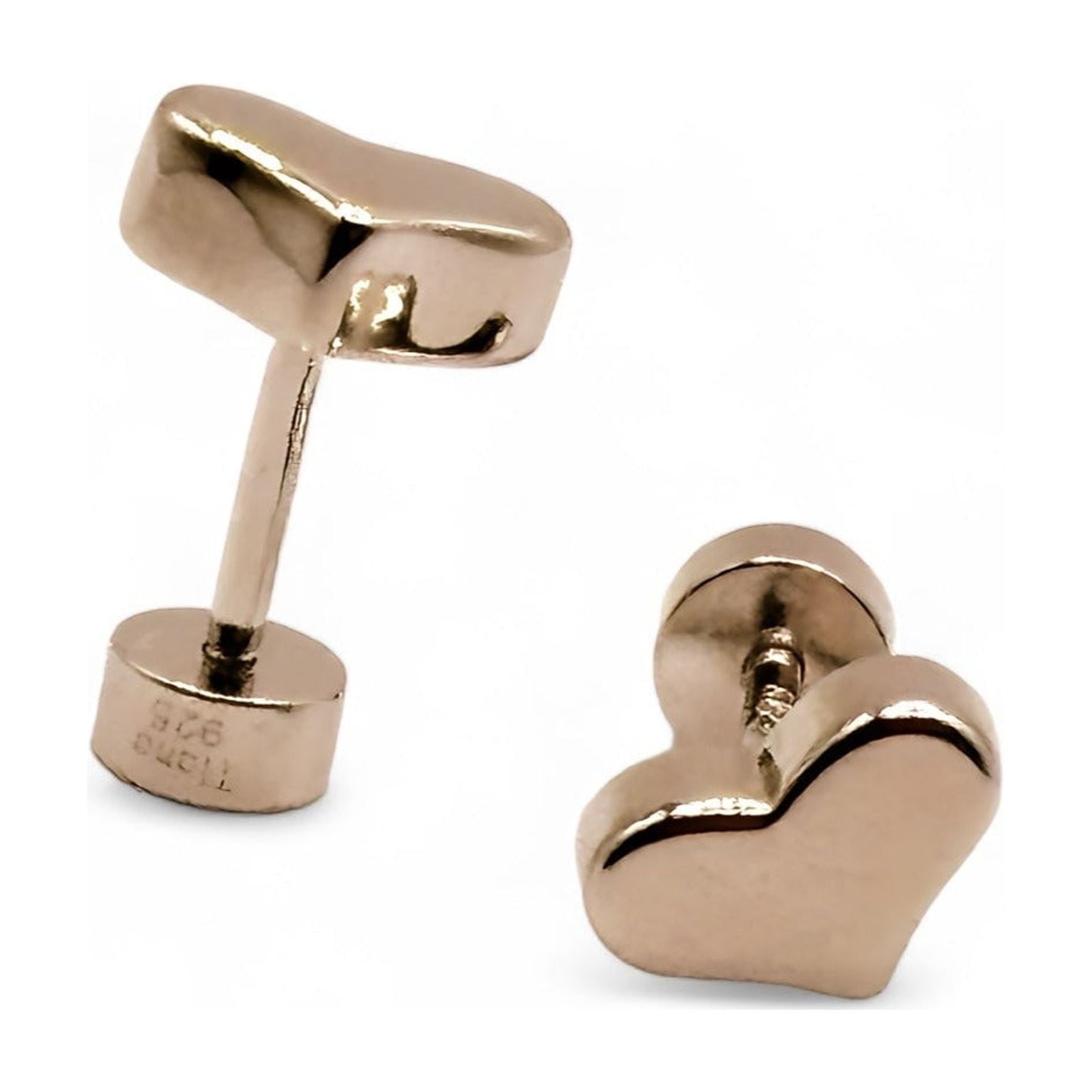 Tiana Joyas - Aro De Corazón De Plata 925